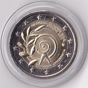 2 Euro Gedenkmünze Griechenland 2011 - Special Olympics