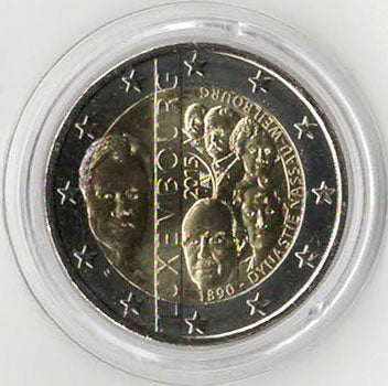 2 Euro Gedenkmünze Luxemburg 2015 - Nassau-Weilburg