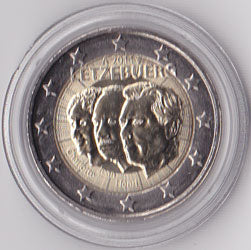 2 Euro Gedenkmünze Luxemburg 2011 - Jean