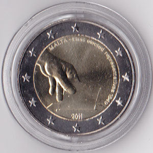2 Euro Gedenkmünze Malta 2011 - Abgeordnete