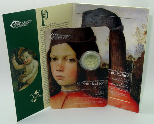 2 Euro Gedenkmünze San Marino 2013 - Pinturicchio