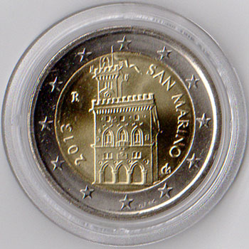 San Marino 2 Euro 2013 Münze