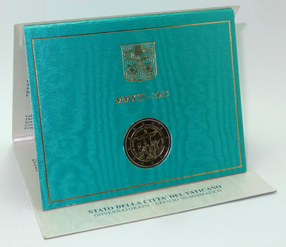 2 Euro Gedenkmünze Vatikan 2013 - Weltjugendtag