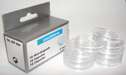 10 x 2 Euro Münzen Kapseln