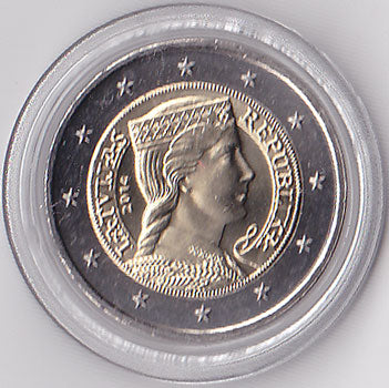 Lettland 2,00 Euro 2014 - Kursmünze