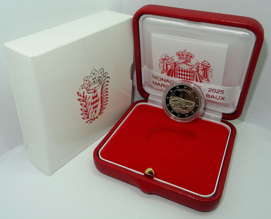 2 Euro Gedenkmünze Monaco 2025 PP - Grafschaft Les Baux