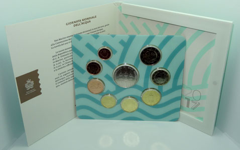 San Marino KMS 2017 ST - inklusive 5 Euro Silbermünze - Neue Motive