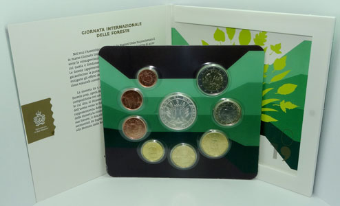 San Marino KMS 2019 ST - inklusive 5 Euro Silbermünze