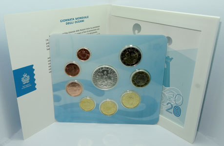 San Marino KMS 2020 ST - inklusive 5 Euro Silbermünze