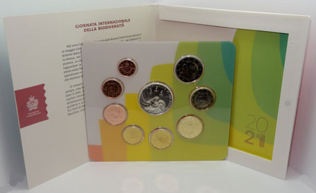 San Marino KMS 2021 ST - inklusive 5 Euro Silbermünze
