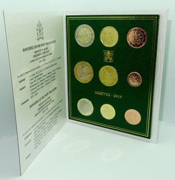 Vatikan KMS 2018 ST inkl. 5 Euro Münze