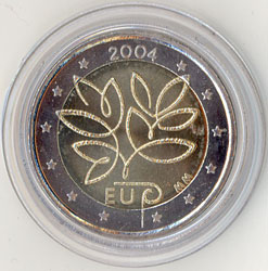 2 Euro Gedenkmnze Finnland 2004