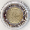 2 Euro Gedenkmünze Luxemburg 10 Jahre Euro 2009