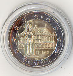 2 Euro Gedenkmnze Deutschland 2010