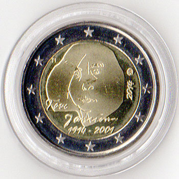 2 Euro Gedenkmnze Finnland 2014
