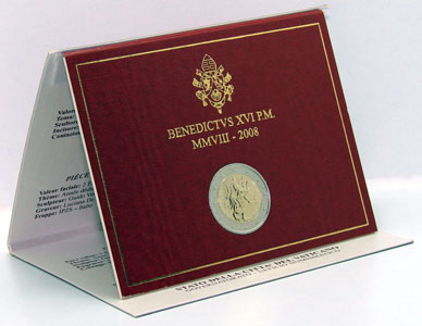 2 Euro Gedenkmünze Vatikan 2008